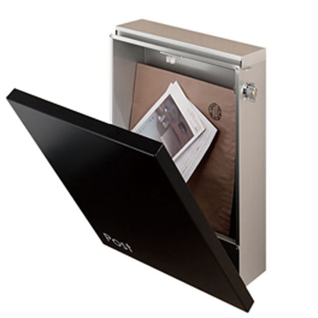 オンリーワン 郵便ポスト JOY ジョイ KS1-B119F グレイッシュレッド色_1