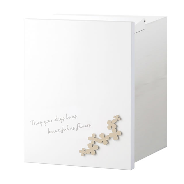 オンリーワン 郵便ポスト ブランシェットプラス フルール 埋め込み KS1-B160B ティー