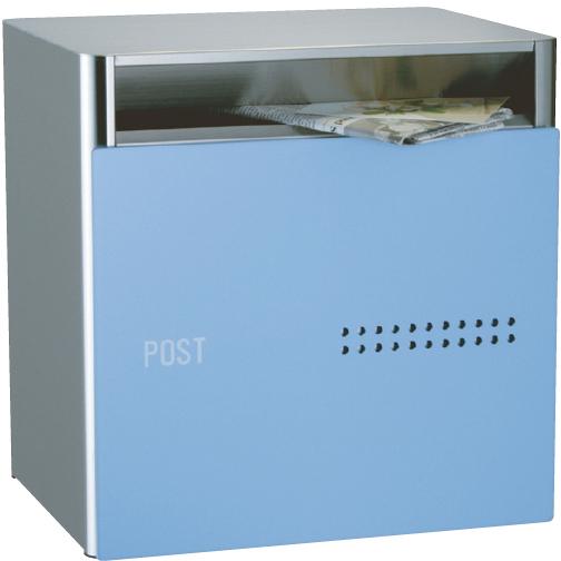 郵便ポスト 郵便受け QUTI クティ1B （イメージ画像：シルバー） 埋め込み式ポスト ユニソン ポスト 鍵付き ダイヤル錠 ユニソン郵便ポスト スタンドポスト QUTI クティ 1B シルバー PSC