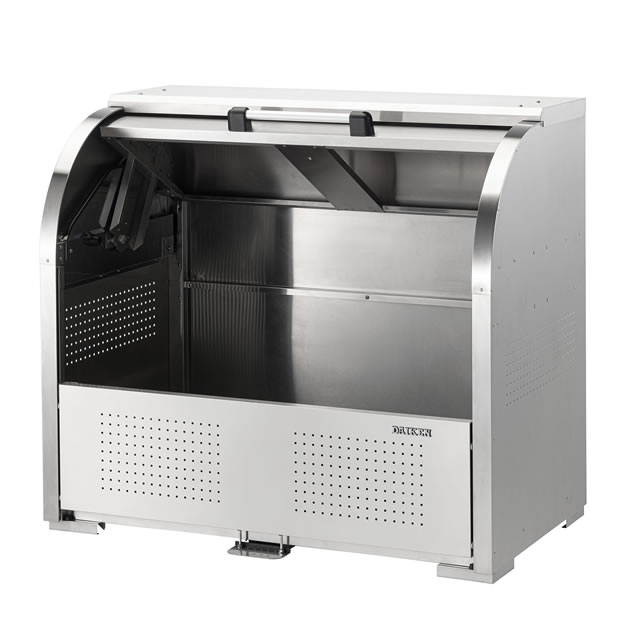 感染対策 非接触開閉仕様 ダイケン ゴミ収集庫 クリーンストッカー CKS-H型 CKS-1007H 幅1000×奥行750×高さ1160mm ※お客様組立品_1