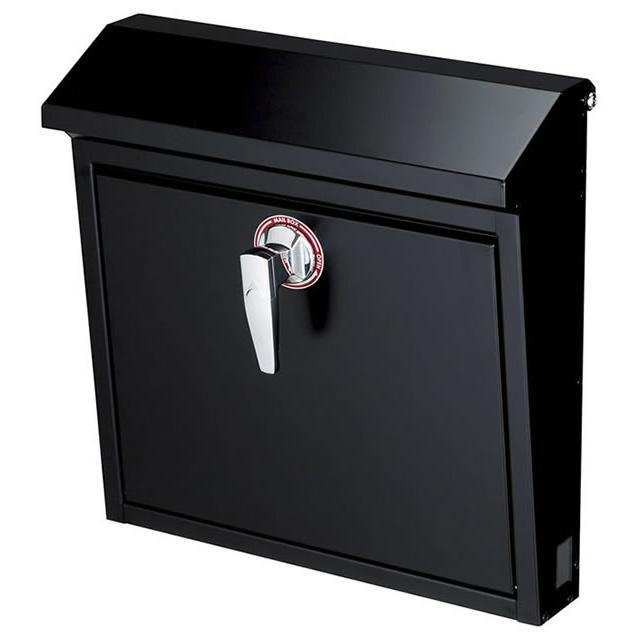 美濃クラフト 郵便ポスト POMO ポモ EMK-POMO-BK ブラック色 鍵付きの通販は 21,600円