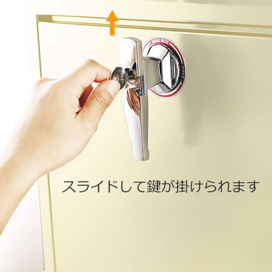 美濃クラフト 郵便ポスト POMO ポモ EMK-POMO-OG オリーブグリーン色 鍵付きの通販は