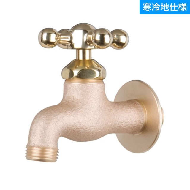 オンリーワン 水栓 蛇口 十字ハンドル FAUCET スタンダードフォーセット GM3-F-201K 真鍮 寒冷地仕様の通販は