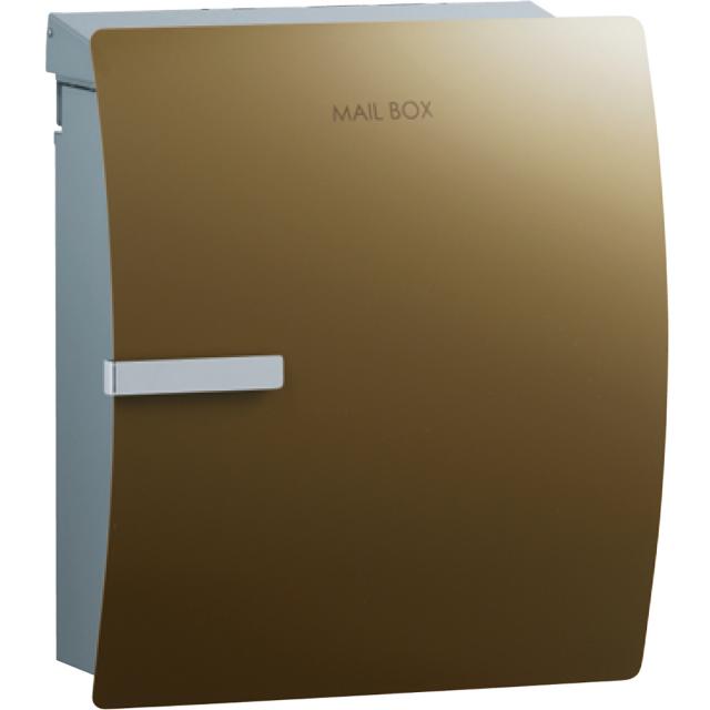 ユニソン 壁掛けポスト ioss  イオス クリップ 右開き オリーブドラブ ダイヤル錠付きの通販は