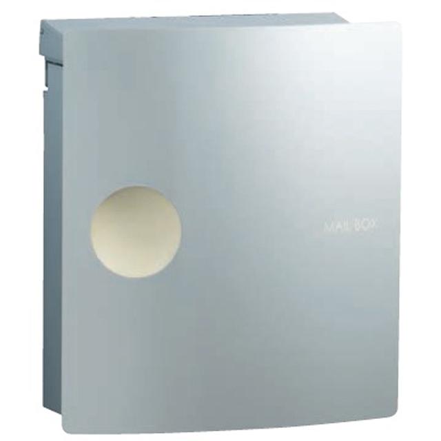 ユニソン 壁掛けポスト ioss  イオス ピット 右開き シルバー ダイヤル錠付きの通販は