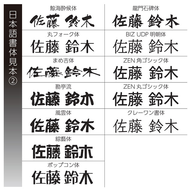 丸三タカギ 機能門柱 スマリオ対応表札 切文字表札 デザインタイプ JEM-97 幅130mm_7
