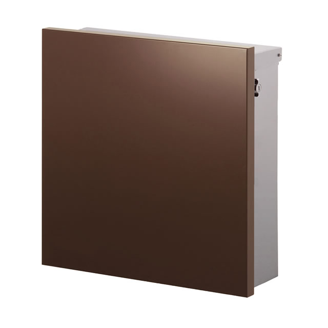 オンリーワン 郵便ポスト JOY square ジョイスクエア KS1-B195D ブラウン色の通販は 25,875円