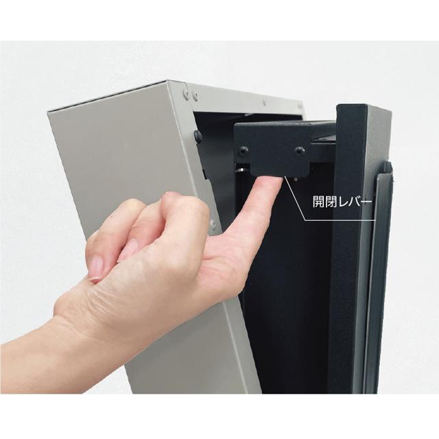 オンリーワン 郵便ポスト Norm ノルム KS1-B208C アーバングレー_2