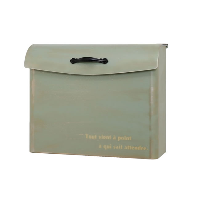 オンリーワン 郵便ポスト クレール ヌーヴォ NA1-CKBGN ブラッシュグリーン 鍵付き