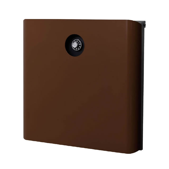 オンリーワン 郵便ポスト イル ヴァリオ マリエッタ NA1-IV01FBC 壁掛タイプ フォレストブラウン色 ダイヤル錠付きの通販は