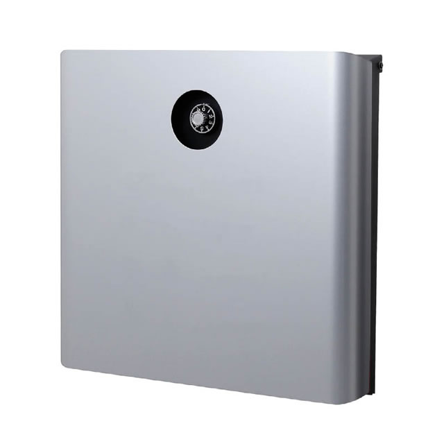 オンリーワン 郵便ポスト イル ヴァリオ マリエッタ NA1-IV01SIC 壁掛タイプ シルバー色 ダイヤル錠付きの通販は