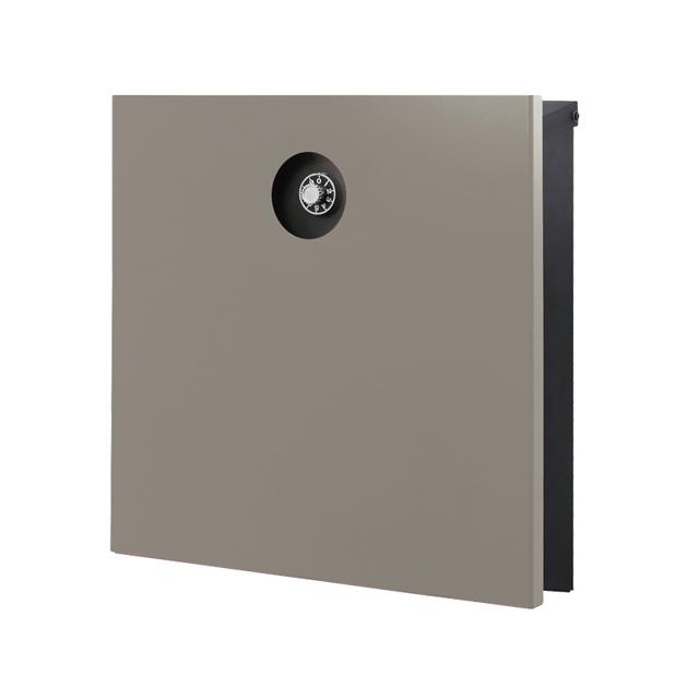 オンリーワン 郵便ポスト イル ヴァリオ Piano ピアーノ NA1-IV15FJC 壁掛タイプ フロストグレージュ色 ダイヤル錠付きの通販は