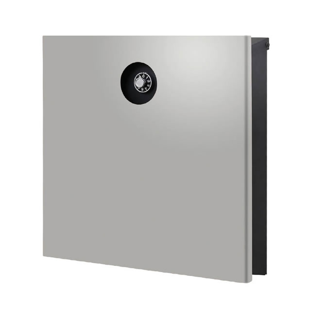 オンリーワン 郵便ポスト イル ヴァリオ Piano ピアーノ NA1-IV15LGC 壁掛タイプ ライトグレー色 ダイヤル錠付きの通販は