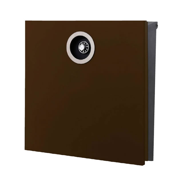 オンリーワン 郵便ポスト イル ヴァリオ ピアーノプレミオ NA1-IV16FBC 壁掛タイプ フォレストブラウン色 ダイヤル錠付きの通販は