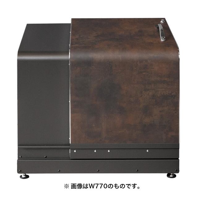 オンリーワン DUSPON ダスポン ミセル NN1-DM-B1RU 黒ZAM×サビ 幅1,050mm 鍵付き ※受注生産品の通販は