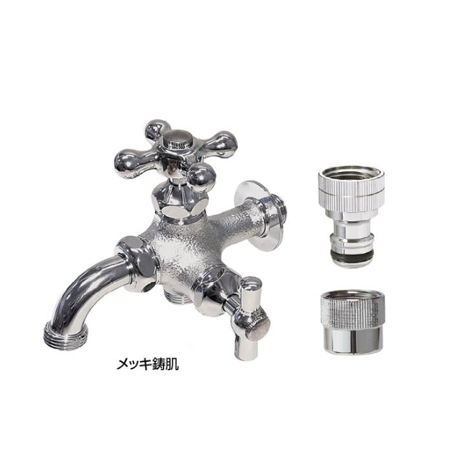 オンリーワン 水栓 2口蛇口 十字ハンドル TC3-JA-WXME 16,416円