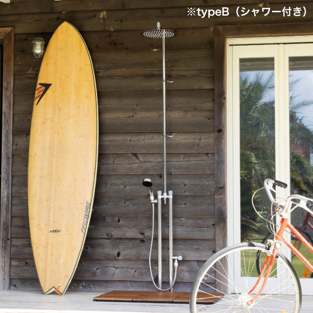 オンリーワン 水栓柱 オーバーヘッドシャワー ジラーレ レイン TK3-SOHSN/TK3-SOHSS ※屋外専用_5