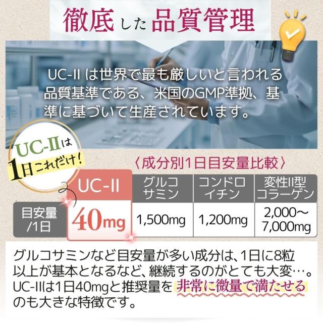 非変性2型コラーゲン UC-II 90日分｜お得な3個セット｜ コラゲンパワー II型コラーゲン サプリ MSM コンドロイチン配合 二型コラーゲン 人気 ランキング コラパワー 送料無料_7