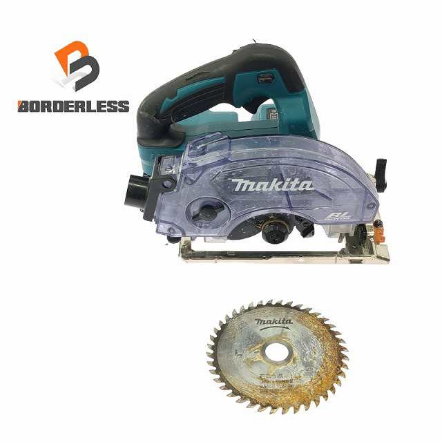 ☆中古品☆makita マキタ 18V 125mm 充電式防じんマルノコ KS513D バッテリ1個(18V6.0Ah)付 コードレス 防塵マルノコ 集じん丸のこ