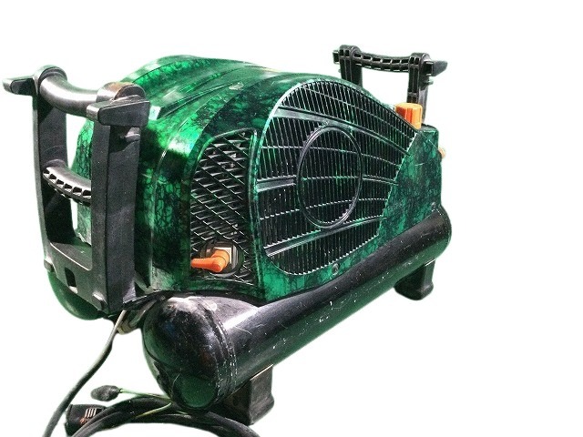 MAX 高圧エアコンプレッサ AK-HH1270E 中古品 100V 11L ※限定色：ガイ