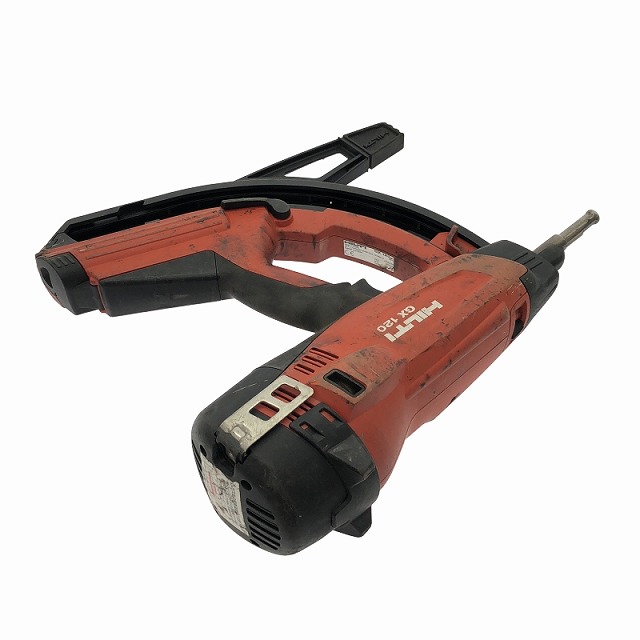 ☆中古品☆HILTI ヒルティ ガス式鋲打ち機 GX120 ケース付 ガスネイラ ガス