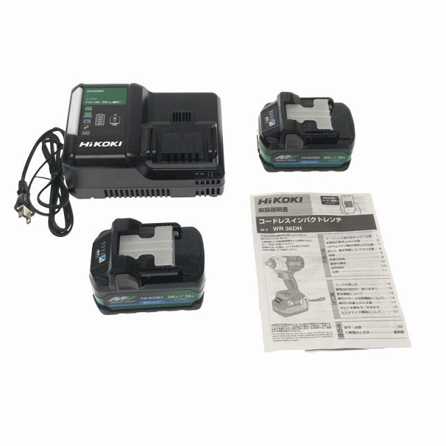 HiKOKI WR36DH 36V ケース 充電器のみ HiKOKI WR36DH 36V ケース 充電器のみ HiKOKI ハイコーキ マルチボルト