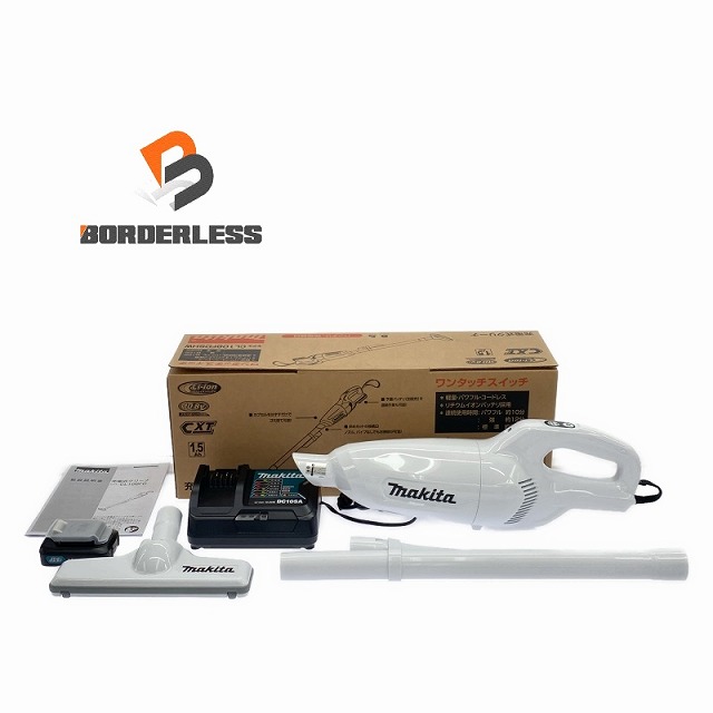 ☆未使用☆makita 10.8V 充電式クリーナー CL108FDSHW ☆未使用☆makita 10.8V 充電式クリーナー CL108FDSHW
