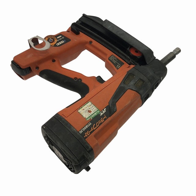 ☆中古品☆JPFトラックファースト ガス式鋲打ち機 TF1800JQ バッテリ2個
