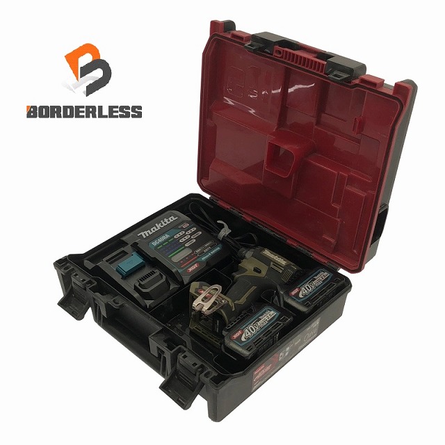 ☆比較的綺麗☆makita マキタ 40Vmax 充電式インパクトドライバ ☆比較的綺麗☆makita マキタ 40Vmax 充電式インパクトドライバ