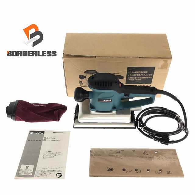 ☆未使用品☆ makita マキタ 100V 50/60Hz 仕上げサンダ BO4900V 電動工具 大工道具 仕上げ加工 研磨　