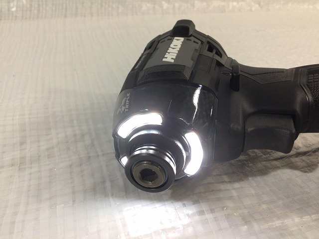 ☆未使用品☆ HiKOKI ハイコーキ 36V コードレスインパクトドライバ WH36DD(2XHGBZ) ブラック バッテリー2個付き 充電器付きの通販は