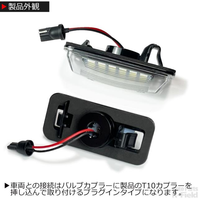 LED LED ナンバー灯 ホワイト 6500K ユニット交換式 アルトラパン
