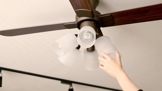 シーリングファン JAVALOELF ModernCollection 6灯 JE-CF015 公式店 シーリングライト 天井照明 照明器具 おしゃれ 電気 インテリア カフェ風照明 モダン 吹き抜け 空気循環 寝室 サーキュレーター オシャレ 北欧