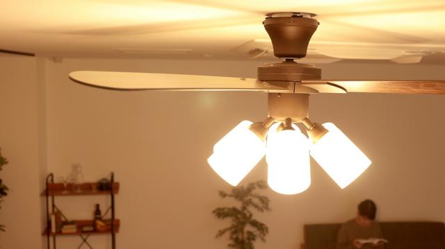 シーリングファン JAVALOELF ModernCollection 6灯 JE-CF015 公式店 シーリングライト 天井照明 照明器具 おしゃれ 電気 インテリア カフェ風照明 モダン 吹き抜け 空気循環 寝室 サーキュレーター オシャレ 北欧