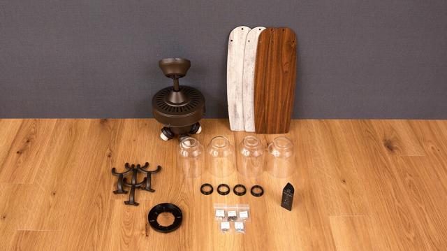 VINTAGE Collection シーリングファン JE-CF027 JAVALO ELF ジャバロエルフ 公式店 リモコン付き ライト 天井照明 照明器具 調光 調節 換気 扇風機 リビング ダイニング おしゃれ