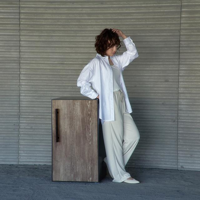 冷凍庫 小型 スリム 省エネ LPRKC001 Life on Products ライフ