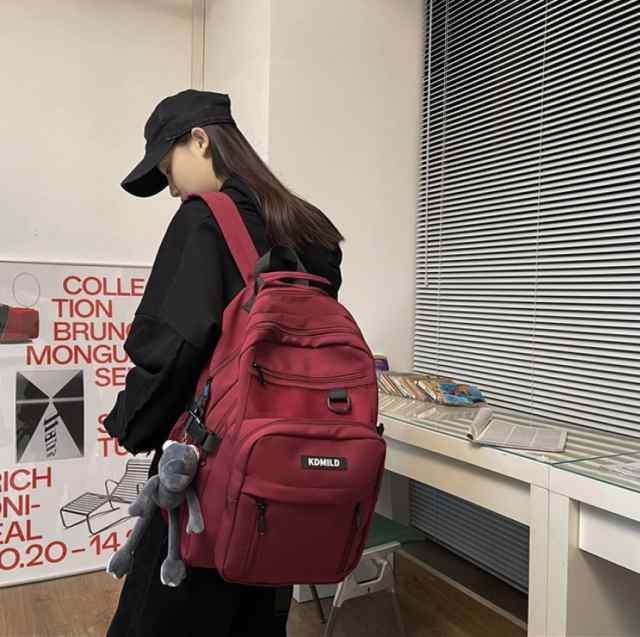 Mies' M-B0009 リュック 大容量 男女兼用 カジュアルバッグ 高校生 