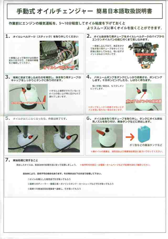 オイルエキストラクター 手動式オイルチェンジャー 6L オイル交換用ポンプ エンジンオイル交換 上抜き オイル抜き 手動ポンプ の通販はau PAY  マーケット - 車とバイクの整備用工具 PeroTools | au PAY マーケット－通販サイト