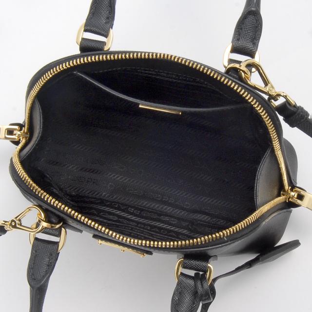 PRADA プラダ ショルダーバッグ レディース ブラック 1BA851 NZV F0002