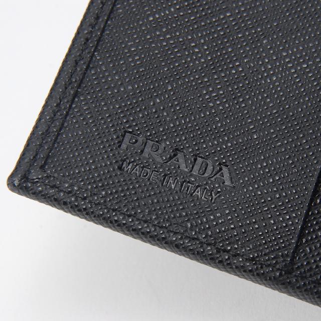 プラダ PRADA 三つ折り財布 メンズ ブラック 2MH041 2DMH F0002_3