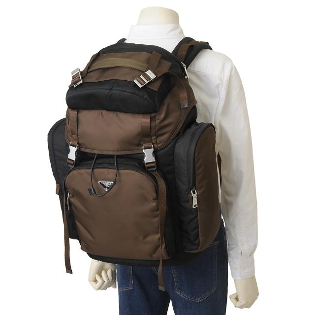 プラダ PRADA リュック メンズ 2VZ1202DMGF03MQOOM RE-NYLON BACKPACK_8