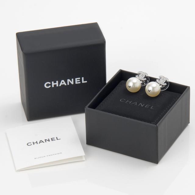 CHANEL シャネル ピアス レディース 36138 Y02005 Z2354 ココマーク×パール ピアス