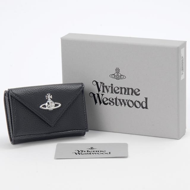 ヴィヴィアン ウエストウッド Vivienne Westwood 三つ折り財布 ブラック 5115002EWS000DN403_4