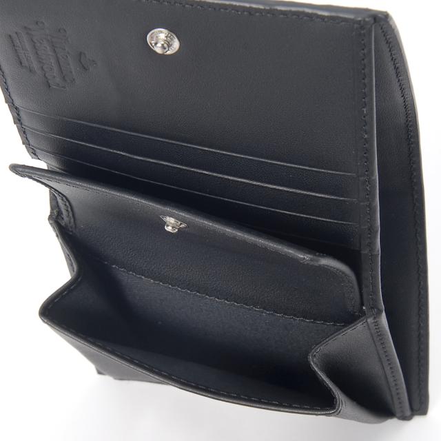 ヴィヴィアン ウエストウッド Vivienne Westwood 二つ折り財布 ブラック 51150031WL001NN401_3