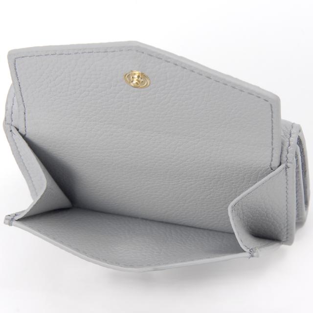 MIU MIU グレー 三つ折り財布 Amazon | (ミュウ ミュウ) MIU MIU 三つ折り財布 VITELLODAINO