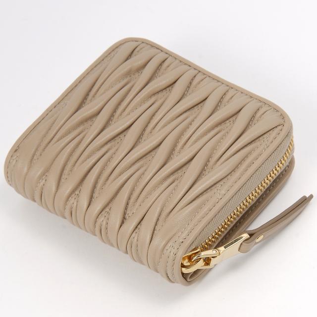 MIU MIU ミュウミュウ 二つ折り財布 レディース 5ML522 2FPP F0036