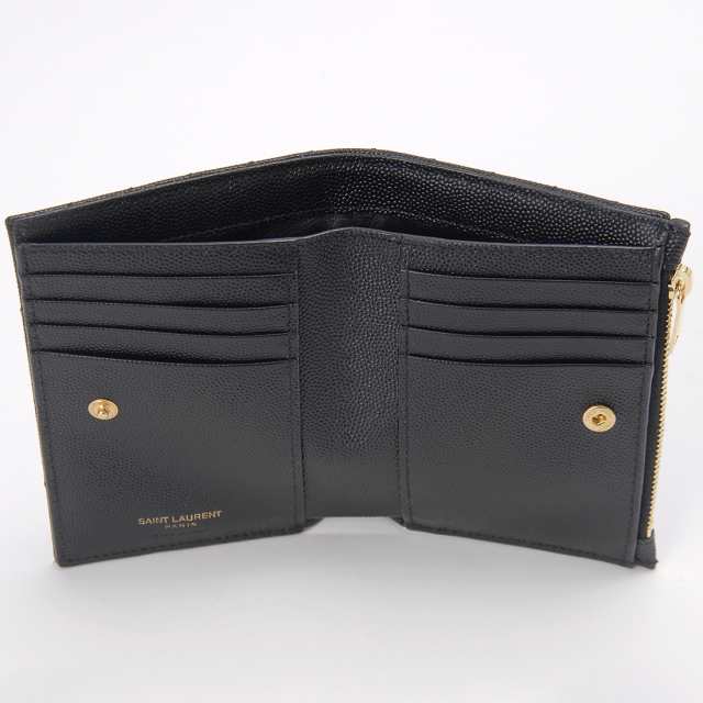 SAINT LAURENT 二つ折り財布 668274 BOWA1 1000 SAINT LAURENT 《P6倍_29日迄》サンローラン 三つ折り財布 財布
