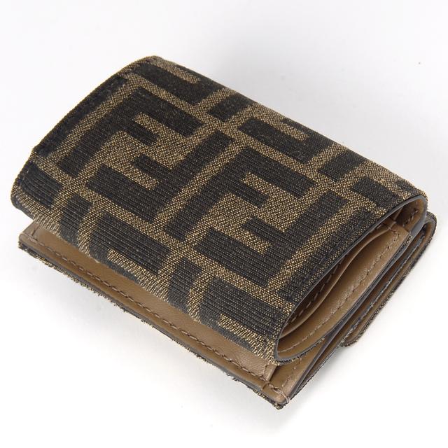 FENDI フェンディ 折財布 三つ折り財布 レディース 8M0395 A98P F0A6E FFモチーフ_1