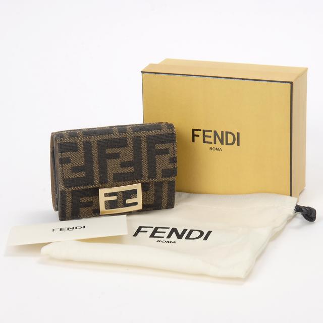 FENDI フェンディ 折財布 三つ折り財布 レディース 8M0395 A98P F0A6E FFモチーフ_5