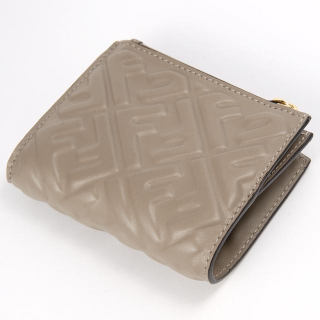 FENDI 折財布 8M0506 AAJD F0E65 FENDI フェンディ SLIM BAGUETTE WALLET/エンボス ダイアゴナル